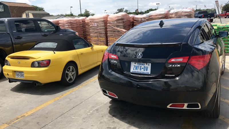 Two things rarely seen.